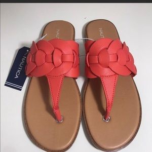 Sz 10 Nautica Coral Sandals